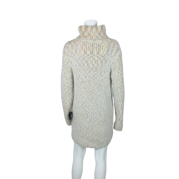 Lulus Sweater Dress Women's Size XS Sweet Whispers Multicolored Eyelash Knit Tur - Picture 7 of 11